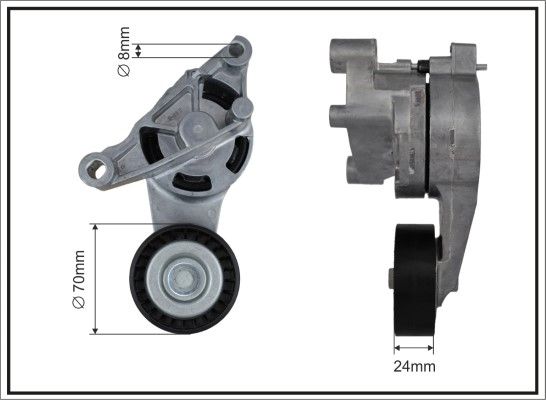 CAFFARO 101691SP Tensioner Lever, V-ribbed belt