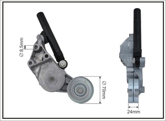 CAFFARO 106698SP Tensioner Lever, V-ribbed belt