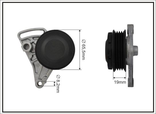 CAFFARO 108325SP Tensioner Lever, V-ribbed belt