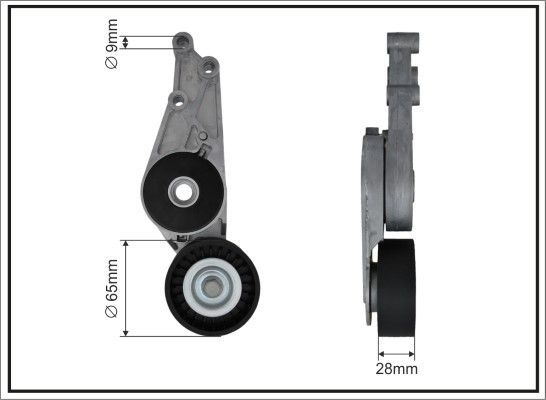 CAFFARO 112000SP Tensioner Lever, V-ribbed belt
