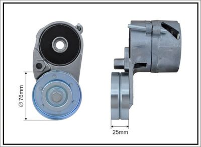 Tensioner Lever, V-ribbed belt CAFFARO 117100SP