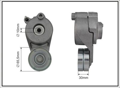 Tensioner Lever, V-ribbed belt CAFFARO 130000SP
