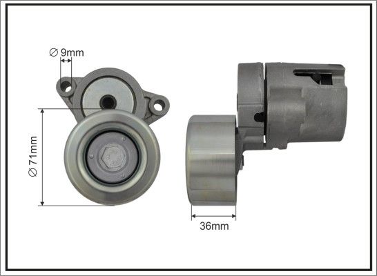 CAFFARO 142800SP Tensioner Lever, V-ribbed belt