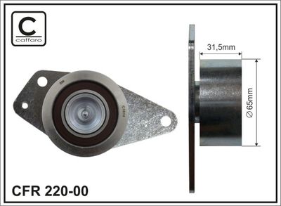 Tensioner, timing belt CAFFARO 220-00