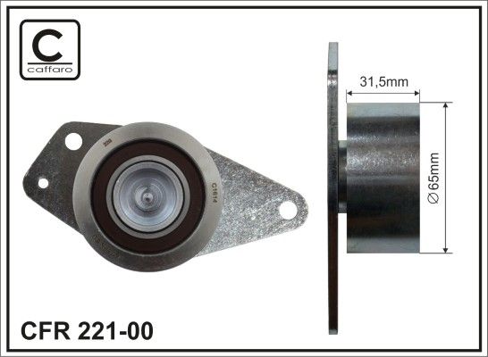 CAFFARO 221-00 Tensioner, timing belt