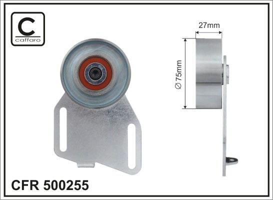 CAFFARO 500255 Belt Tensioner, V-ribbed belt