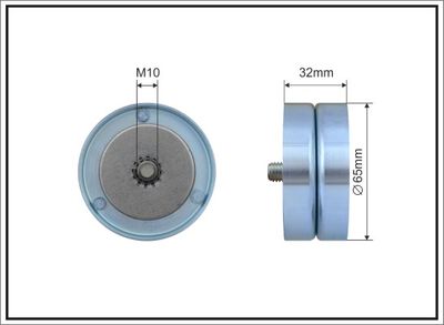 Deflection/Guide Pulley, V-ribbed belt CAFFARO 500272