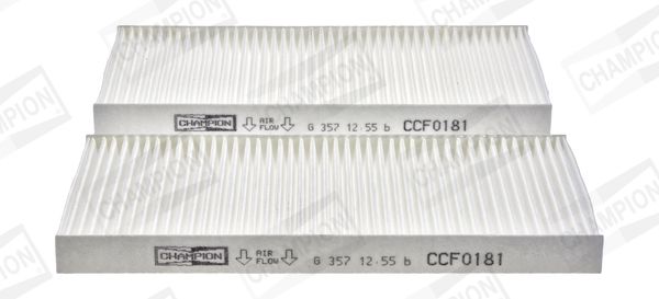 CHAMPION CCF0181 Filter, cabin air