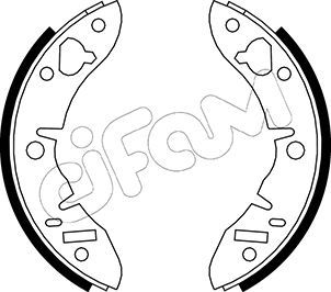 Brake Shoe Set CIFAM 153-003