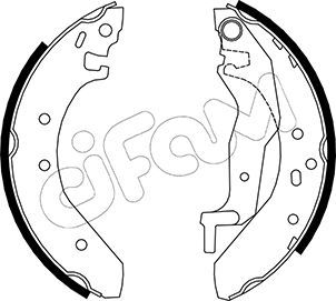 CIFAM 153-006 Brake Shoe Set