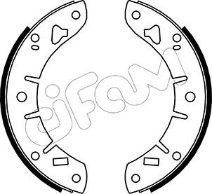Brake Shoe Set CIFAM 153-007