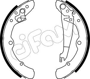 Brake Shoe Set CIFAM 153-008