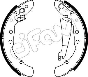 Brake Shoe Set CIFAM 153-009