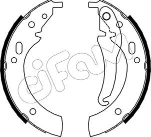 Brake Shoe Set CIFAM 153-010