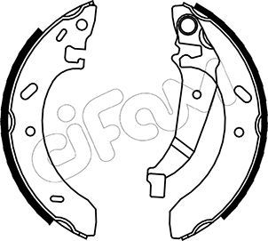 Brake Shoe Set CIFAM 153-030