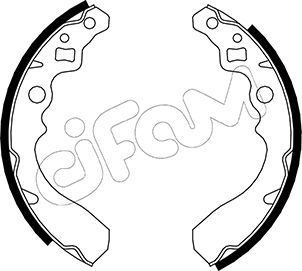 Brake Shoe Set CIFAM 153-034
