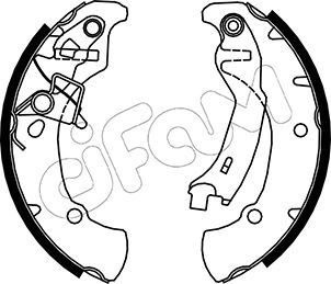 Brake Shoe Set CIFAM 153-044