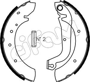 CIFAM 153-068 Brake Shoe Set