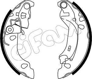 CIFAM 153-083 Brake Shoe Set