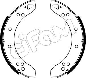 Brake Shoe Set CIFAM 153-101