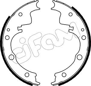 Brake Shoe Set CIFAM 153-139