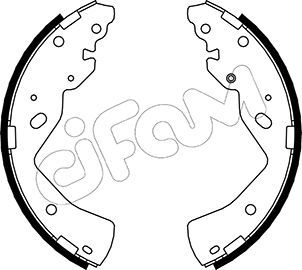 CIFAM 153-144 Brake Shoe Set