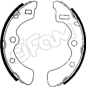 Brake Shoe Set CIFAM 153-152