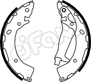 Brake Shoe Set CIFAM 153-177