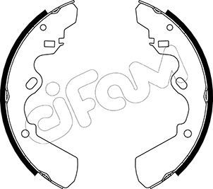 Brake Shoe Set CIFAM 153-190