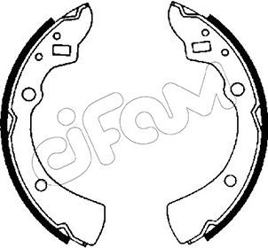 CIFAM 153-200 Brake Shoe Set