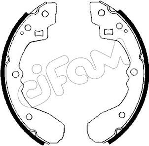 Brake Shoe Set CIFAM 153-201