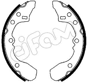 CIFAM 153-203 Brake Shoe Set
