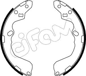 CIFAM 153-212 Brake Shoe Set