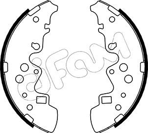 CIFAM 153-223 Brake Shoe Set