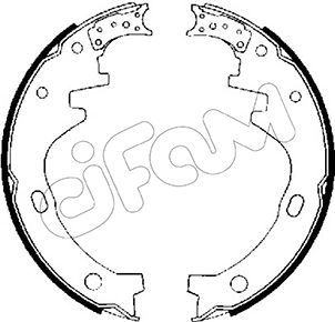 Brake Shoe Set CIFAM 153-274