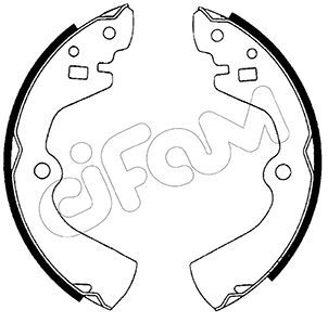 Brake Shoe Set CIFAM 153-277