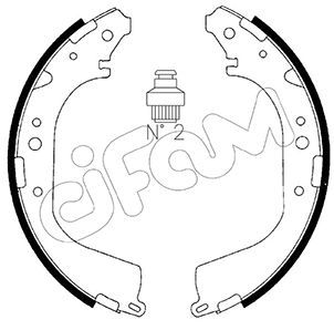 Brake Shoe Set CIFAM 153-280
