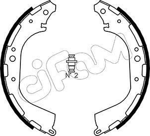 Brake Shoe Set CIFAM 153-282