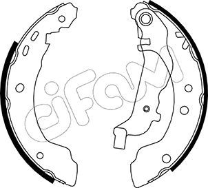 Brake Shoe Set CIFAM 153-283Y