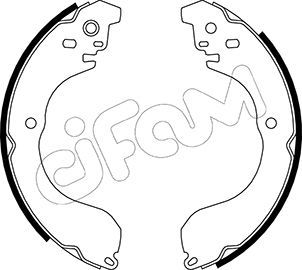 Brake Shoe Set CIFAM 153-296