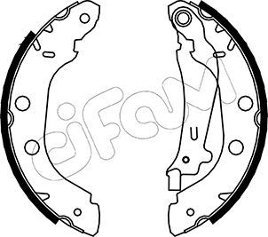 CIFAM 153-354 Brake Shoe Set