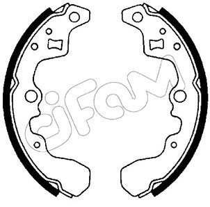 CIFAM 153-391 Brake Shoe Set