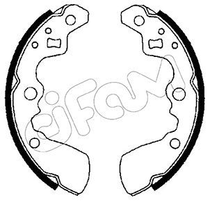 CIFAM 153-398 Brake Shoe Set