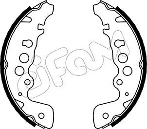 Brake Shoe Set CIFAM 153-401