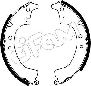 Brake Shoe Set CIFAM 153-408