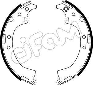 Brake Shoe Set CIFAM 153-429