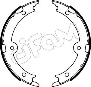 Brake Shoe Set, parking brake CIFAM 153-449