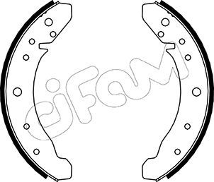 CIFAM 153-457 Brake Shoe Set