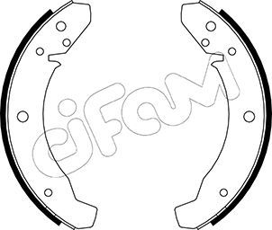 Brake Shoe Set CIFAM 153-458