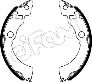 Brake Shoe Set CIFAM 153-521